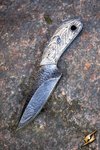 Couteau de Lancer des Trappeurs 20cm (Ivoire)
