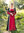 Robe Médiévale Eleanor (Noir/Rouge)