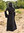 Robe Médiévale Eleanor avec Capuche (Noir)